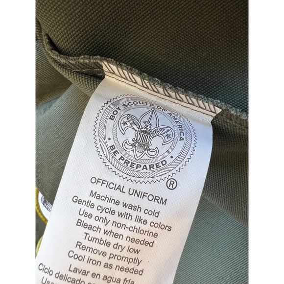 Boys Scouts of America Official Uniform Merit‎ Badge Sash 36" BSA 12 Patches Lot - Picture 4 of 5